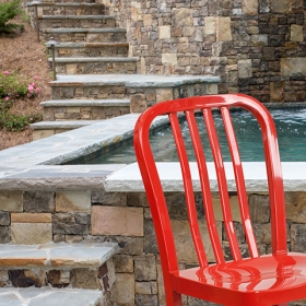 Red Indoor-Outdoor Chair