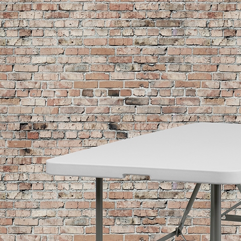 30x60 White Bi-Fold Table