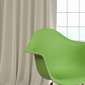 Green Plastic/Wood Chair