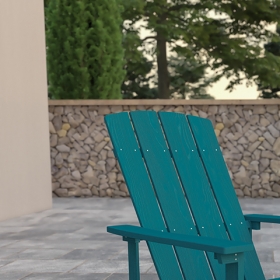 Sea Foam Poly Adirondack Chair