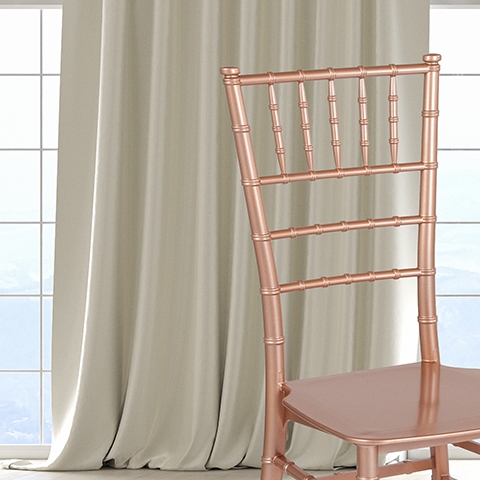 Rose Gold Resin Chiavari Chair