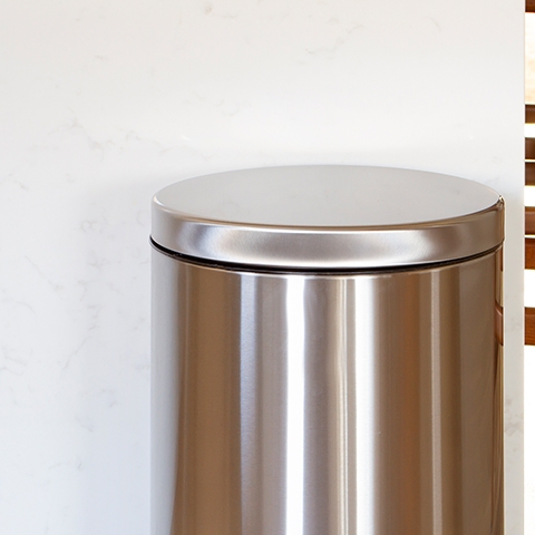 5.3 GAL Stainless Trash Can