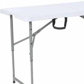 24x48 White Bi-Fold Table