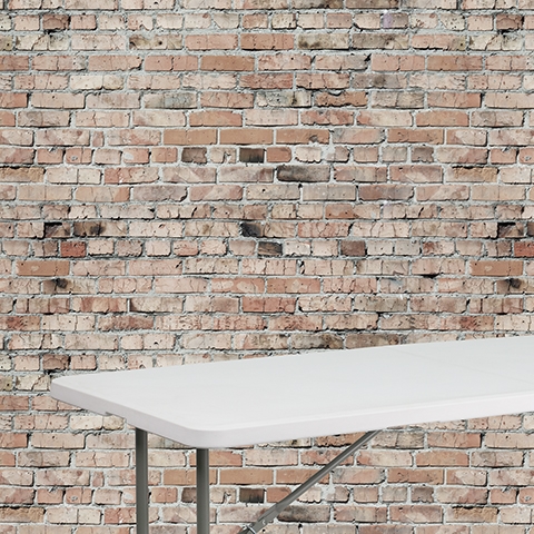 30x72 White Plastic Fold Table