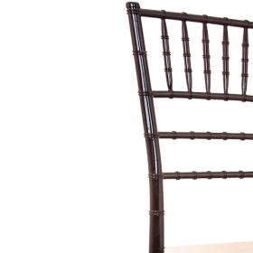 Mahogany Resin Chiavari Chair