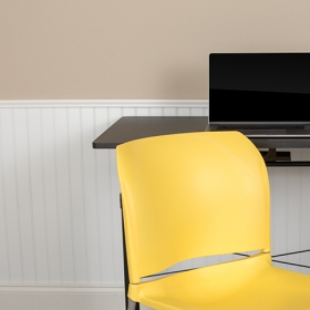 Yellow Plastic Stack Chair