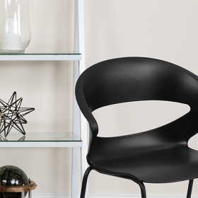 Black Stack Chair