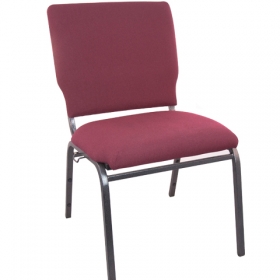 Maroon Church Chairs 18.5