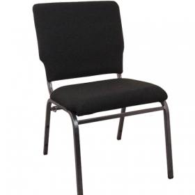 Black Church Chairs 18.5