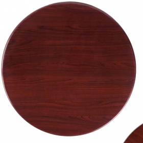 24RD Mahogany Resin Table Top