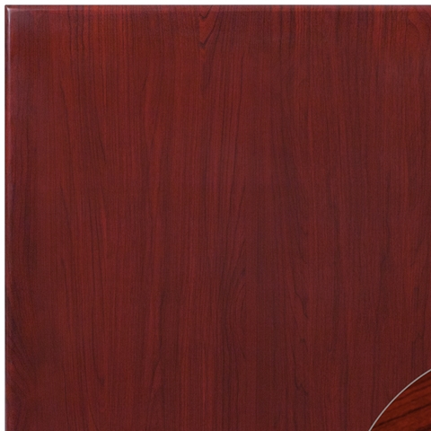 30SQ Mahogany Resin Table Top
