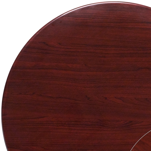 36RD Mahogany Resin Table Top