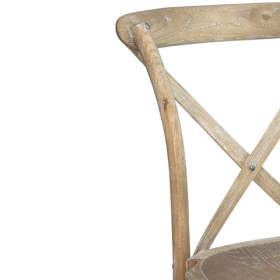 Natural Grain X-Back Chair