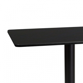 30x42 Black Table-24RD Base