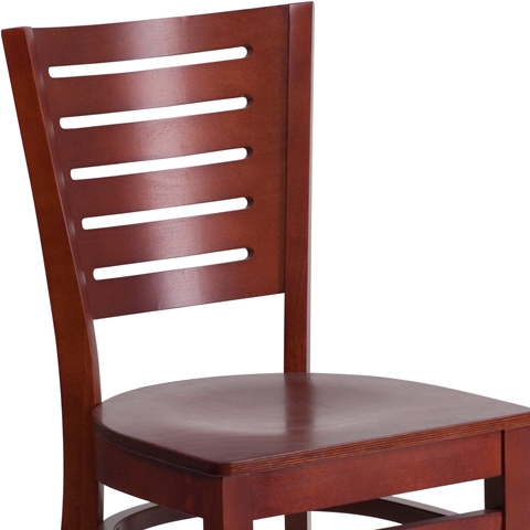 Mahogany Wood Dining Chair