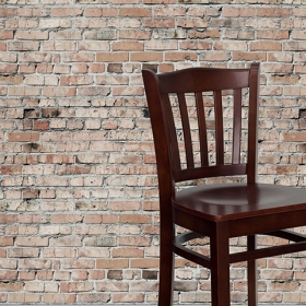 Mahogany Wood Stool