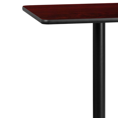 24SQ MA Laminate Table-X-Base