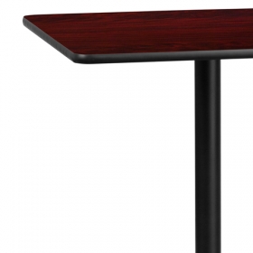 36SQ MA Laminate Table-X-Base