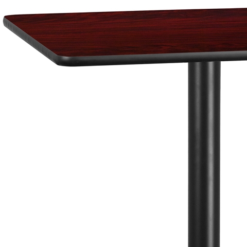 42SQ MA Laminate Table-X-Base