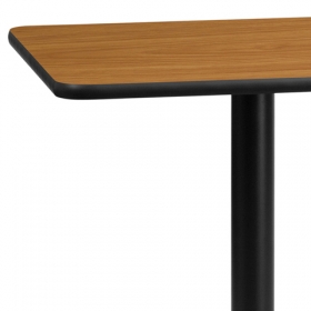 24x30 NA Laminate Table-X-Base