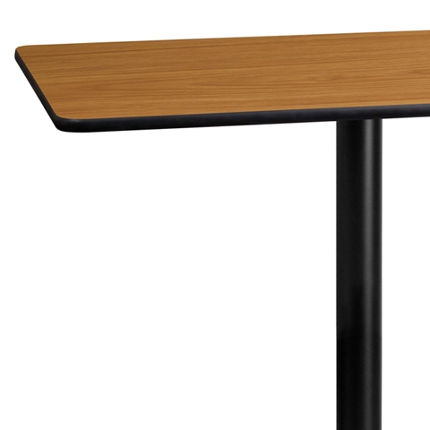 24x42 NA Laminate Table-X-Base