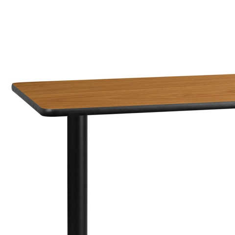 30x45 BK Laminate Table-T-Base