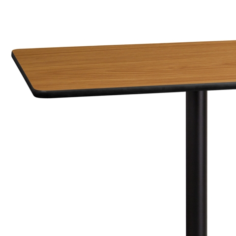 30x45 NA Laminate Table-X-Base