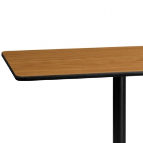 30x48 NA Laminate Table-X-Base