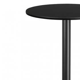 24RD Black Table-22x22 X-Base