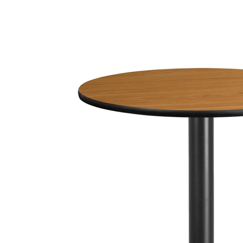 24RD NA Laminate Table-X-Base