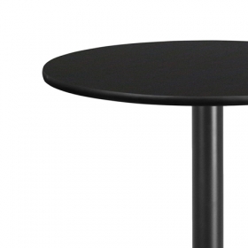 30RD Black Table-22x22 X-Base