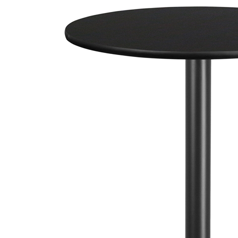 30RD Black Table-22x22 X-Base