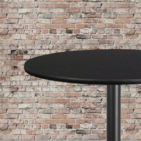 36RD Black Table-30x30 X-Base