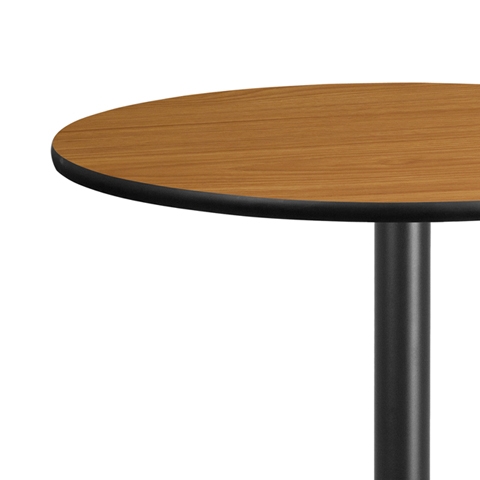 36RD NA Laminate Table-X-Base