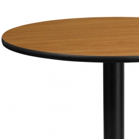 42RD NA Laminate Table-RD Base