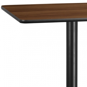 42SQ WA Laminate Table-X-Base