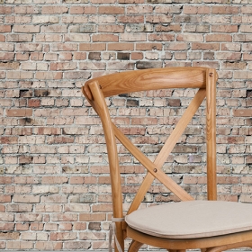 Oak Cross Back Chair
