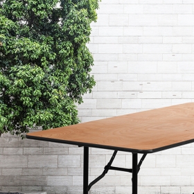 30x60 Wood Fold Table