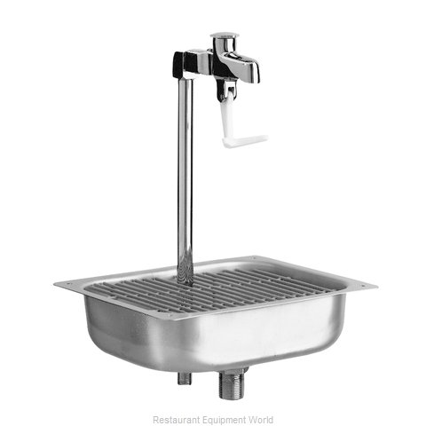 Fisher 59110 Glass Filler Station with Drain Pan