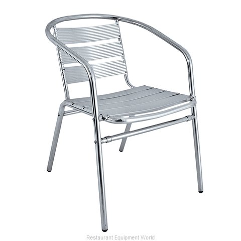 Florida Seating AL-02 Chair, Armchair, Stacking, Outdoor