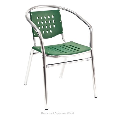 Florida Seating AL-03 Chair, Armchair, Stacking, Outdoor