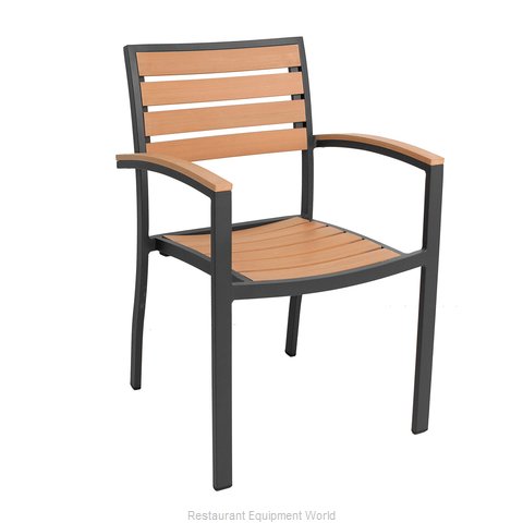 Florida Seating AL-5602TK Chair, Armchair, Stacking, Outdoor