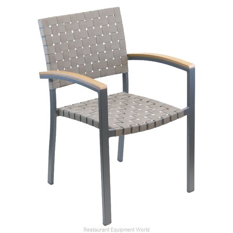 Florida Seating AL-5800A Chair, Armchair, Stacking, Outdoor