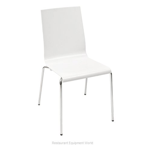 Florida Seating KUADRA-S/IVORY Chair, Side, Stacking, Indoor