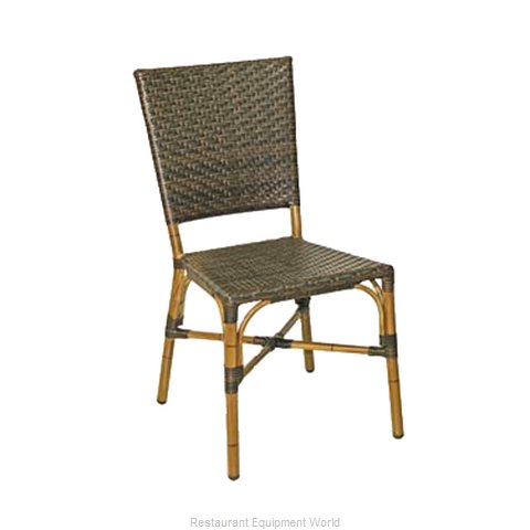 Florida Seating RT-03 SAF/BAMBOO Chair, Side, Stacking, Outdoor