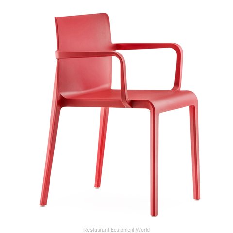 Florida Seating VOLT-A / RED Chair, Armchair, Stacking, Outdoor