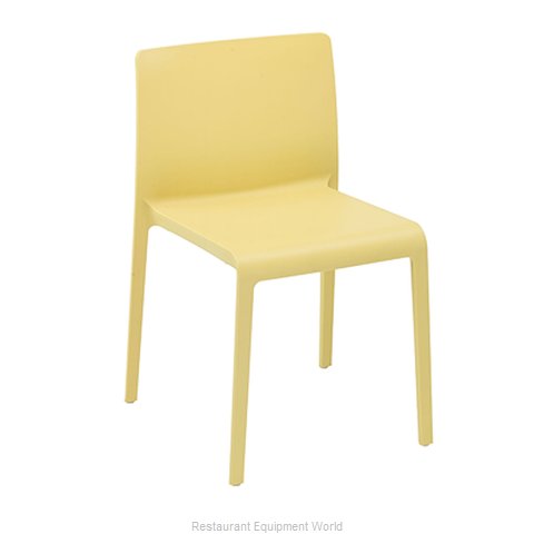 Florida Seating VOLT-S / YELLOW Chair, Side, Stacking, Outdoor