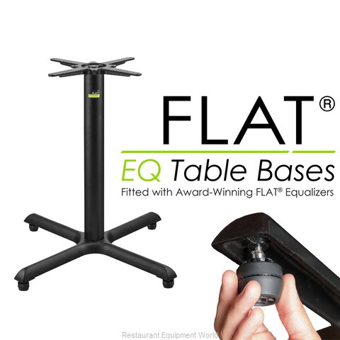 Flat Tech CT2059 Table Base, Metal