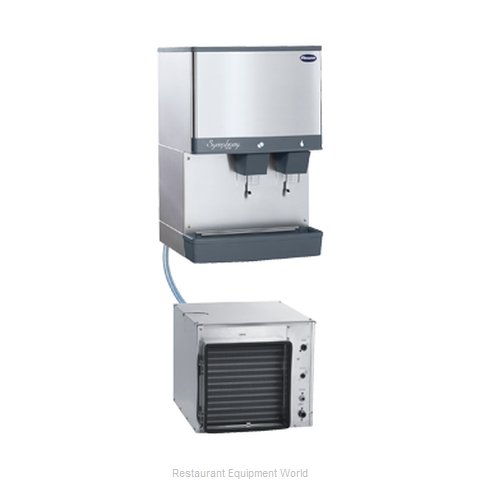 Follett 25CR425W-L Ice Maker/Dispenser, Nugget Style