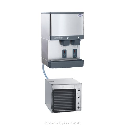 Follett 25CR425W-S Ice Maker/Dispenser, Nugget Style